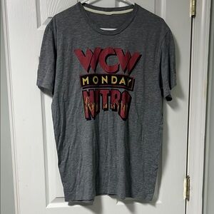WCW Monday Nitro Gray T-Shirt